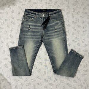 Amiri Casual Blue Denim Jeans Blue